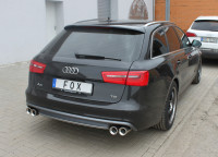 FOX Endschalldämpfer passend für Audi A6 4G 2,0l TDI ab 2011 zweiflutig 2x90mm FOX Endschalldämpfer passend für Audi A6 4G 2,0l TDI ab 2011 zweiflutig 2x90mm