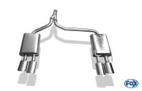 FOX Endschalldämpfer passend für Ford Mondeo IV Stufenheck - 2x106x71 Typ 33 rechts/rechts FOX Endschalldämpfer passend für Ford Mondeo IV Stufenheck - 2x106x71 Typ 33 rechts/rechts