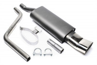 TA Technix Sportendschalldämpfer 70x140mm DTM passend für VW Polo 86C TA Technix Sportendschalldämpfer 70x140mm DTM passend für VW Polo 86C