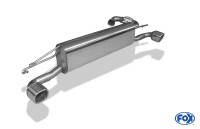 FOX Endschalldämpfer passend für Smart Fortwo 453 quer Ausgang rechts/links 78x75mm FOX Endschalldämpfer passend für Smart Fortwo 453 quer Ausgang rechts/links 78x75mm
