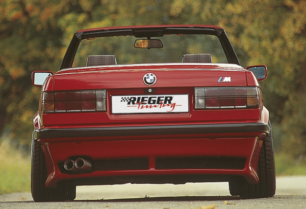 Rieger Heckansatz passend für BMW 3er E30 Cabrio