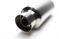 TA Technix Edelstahl Sportendschalldämpfer universal mit verstellbarem Silencer TA Technix Edelstahl Sportendschalldämpfer universal mit verstellbarem Silencer