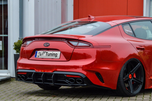 Gefräster Heckansatz passend für Kia Stinger CK