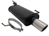 Novus Sportauspuff passend für Opel Astra F / Opel Kadett E 1x90mm SR-Design Novus Sportauspuff passend für Opel Astra F / Opel Kadett E 1x90mm SR-Design