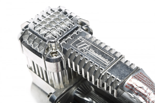 TA Technix Lufterzeugungskit 380er Kompressor / 11,5L Chromtank / Anzeige Schwarz