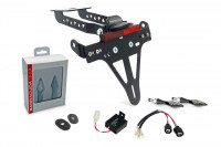 alpha Technik X-LED Kennzeichenhalter-Blinker-Kit passend für Kawasaki Z650 & Ninja 650 ab Modelljah alpha Technik X-LED Kennzeichenhalter-Blinker-Kit passend für Kawasaki Z650 & Ninja 650 ab Modelljah