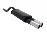 Novus Sportauspuff passend für Renault Clio 2 2x76mm Novus Sportauspuff passend für Renault Clio 2 2x76mm