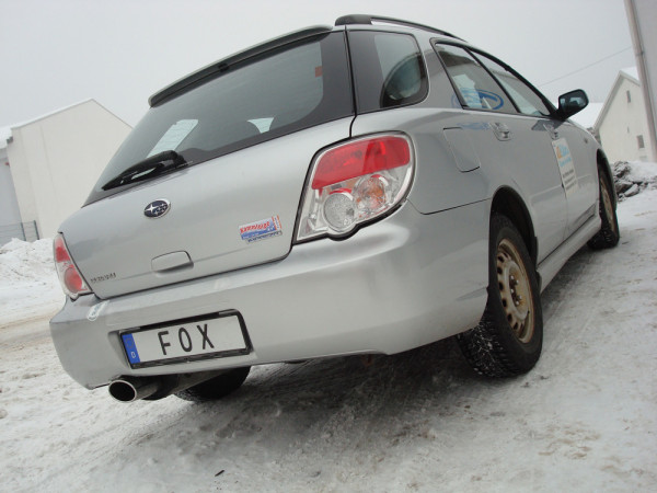 Subaru Impreza GD/ GG - Stufenheck/ Kombi Endschalldämpfer - 140x90 Typ 44