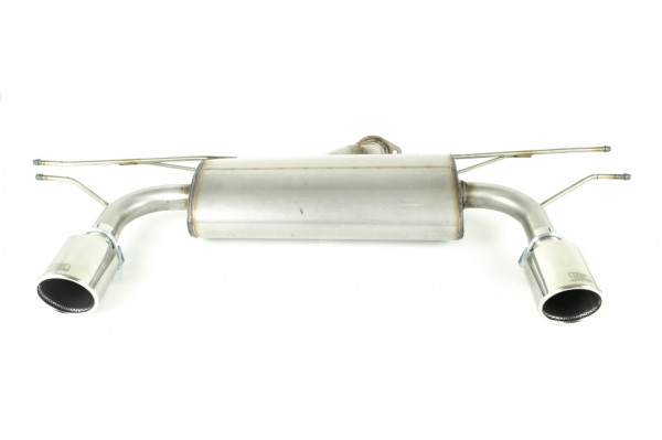 Ulter Sportauspuff passend für Mazda CX-3 2015-2019 2 Duplex Endrohre rund Ø100