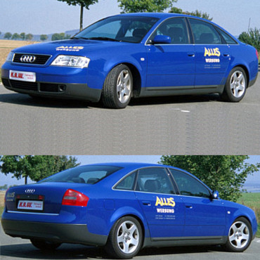 K.A.W. PlusKit Sportfahrwerk für Audi A6 Avant 4B ab 12/1997 bis 01/2005