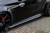 Cup Seitenschweller mit Wing hinten passend für Mercedes C-Klasse C63AMG+S Cup Seitenschweller mit Wing hinten passend für Mercedes C-Klasse C63AMG+S