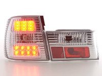 LED Rückleuchten Set BMW 5er Typ E34 88-94 chrom