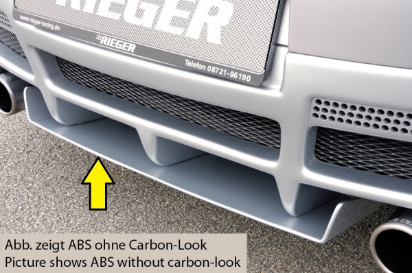 Rieger Diffusor carbon look für VW Golf 5 5-tür.