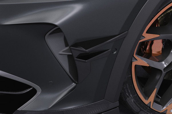 Performance Flaps für Cupra Formentor FP026 Schwarz Strukturiert