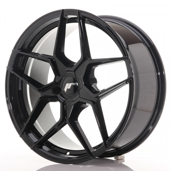 JR Wheels JR34 19x8,5 ET35-40 5H Blank Glossy Black