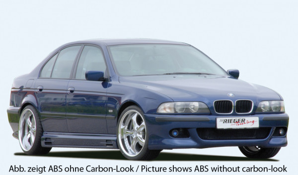 Rieger Seitenschweller links carbon look für BMW 5er E39 Lim. 12.95-12.02