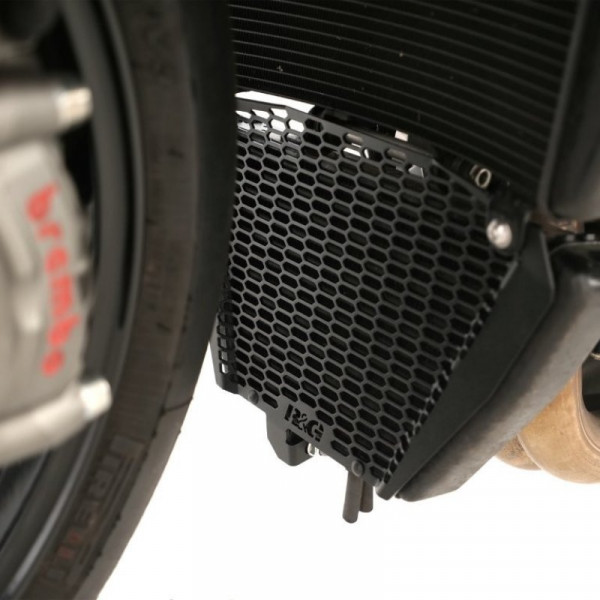 R&G Kühlergitter Schutz PRO Ölkühler passend für Aprilia Tuono 1100 V4 Factory 2025-