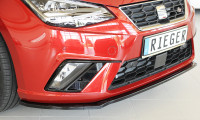 Rieger Spoilerschwert glanz schwarz für Seat Ibiza FR (KJ) 5-tür. 01.17- Ausführung: Schwarz matt