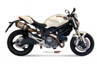 MIVV Suono Edelstahl Endschalldämpfer passend für Ducati Monster 696 ab 2008 MIVV Suono Edelstahl Endschalldämpfer passend für Ducati Monster 696 ab 2008