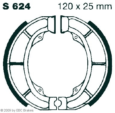 EBC-S 624 Bremsbeläge passend für Suzuki & Derbi