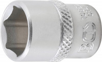 BGS Steckschlüssel-Einsatz Sechskant 1/2" Antrieb Innenvierkant 6,3 mm (1/4") BGS Steckschlüssel-Einsatz Sechskant 1/2" Antrieb Innenvierkant 6,3 mm (1/4")