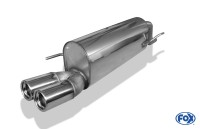 FOX Endschalldämpfer 2x76 Typ 13 passend für Fiat Grande Punto 199 Diesel FOX Endschalldämpfer 2x76 Typ 13 passend für Fiat Grande Punto 199 Diesel