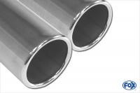 FOX Endschalldämpfer quer Ausgang rechts/links 2x90 Typ 12 passend für Hyundai Tucson JM 2,7l Allrad FOX Endschalldämpfer quer Ausgang rechts/links 2x90 Typ 12 passend für Hyundai Tucson JM 2,7l Allrad