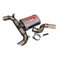 GPR Exhaust Titan Slip-On Auspuff passend für Suzuki GSR 600 2006–2011 GPR Exhaust Titan Slip-On Auspuff passend für Suzuki GSR 600 2006–2011