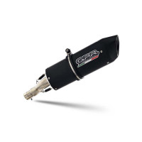 GPR Furore Nero Slip-On Auspuff passend für Moto Guzzi Stelvio 1200 8V (2011–2017) GPR Furore Nero Slip-On Auspuff passend für Moto Guzzi Stelvio 1200 8V (2011–2017)