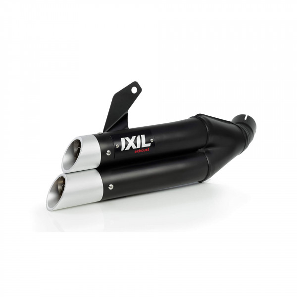 IXIL Hyperlow black XL Edelstahl-Endtopf für Honda CBR 500 R / CB 500 F, 19- (PC62,PC63) (Euro4+Euro