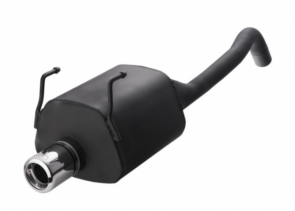 Ulter Sportauspuff passend für Fiat Panda 2003-2012 1 Endrohr rund Ø100