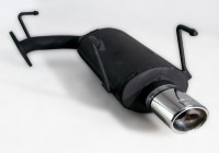 Ulter Sportauspuff passend für Toyota Corolla E10 1992-1997 1 Endrohr oval 95×65 Ulter Sportauspuff passend für Toyota Corolla E10 1992-1997 1 Endrohr oval 95×65