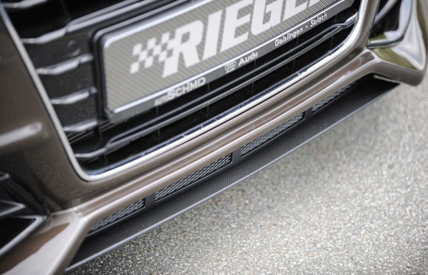 Rieger Spoilerschwert carbon look für Audi A4 S4 (B8/B81) Avant 11.08-12.11 (bis Facelift)