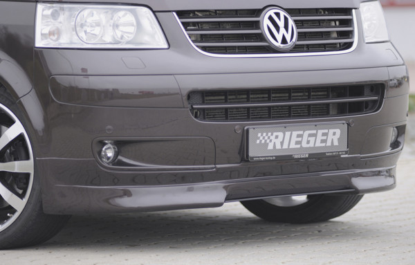 Rieger Spoilerlippe für VW T5 Bus 04.03-08.09 (bis Facelift)