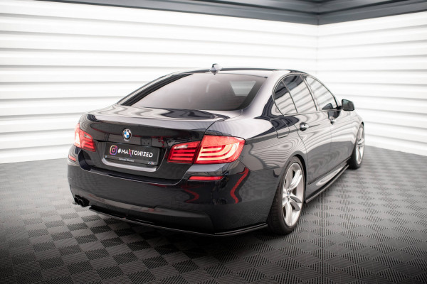 Diffusor Heck Ansatz Für BMW 5er M-Paket F10 / F11 Schwarz Hochglanz