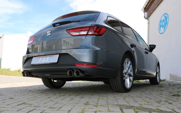 Seat Leon 5F ST - Einzelradaufhängung Endschalldämpfer rechts/links - 2x90 Typ 25 rechts/links