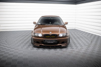 Front Ansatz V.1 Für BMW 3er E46 M Paket COUPE Schwarz Hochglanz