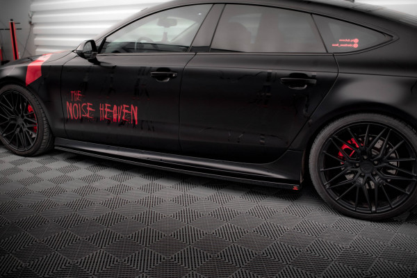 Seitenschweller Ansatz passend für Audi A7 RS7 Look C7