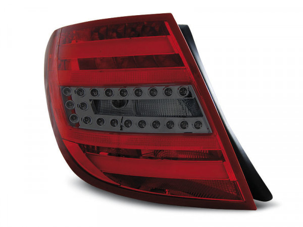 LED BAR Rücklichter rot getönt passend für Mercedes C-Klasse W204 Kombi 07-10