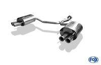FOX Endschalldämpfer 2x80 Typ 17 rechts/links passend für Lexus IS II FOX Endschalldämpfer 2x80 Typ 17 rechts/links passend für Lexus IS II
