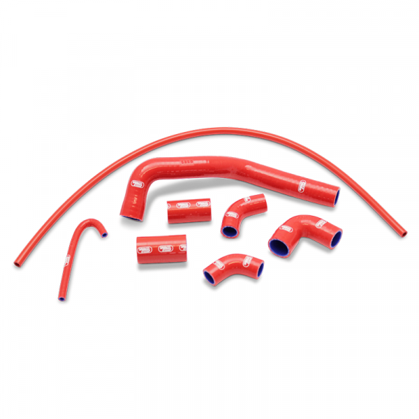 SAMCO SPORT Siliconschlauch Kit rot passend für Ducati Panigale V4 (S / R / Speciale) 2018-2023