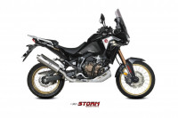 Storm by MIVV OVAL Edelstahl Endschalldämpfer passend für Honda CRF 1100 L Africa Twin 20-21 Storm by MIVV OVAL Edelstahl Endschalldämpfer passend für Honda CRF 1100 L Africa Twin 20-21