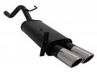 Novus Sportauspuff passend für Opel Corsa D 2x76mm SR-Design Novus Sportauspuff passend für Opel Corsa D 2x76mm SR-Design