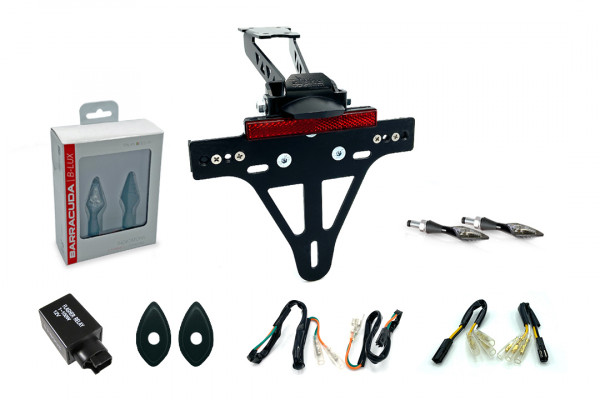 Kennzeichenhalter-Blinker-Kit X-LED passend für Honda CB500F PC58 & CBR500R PC57 ab 2017