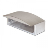 Gehäuse für LED-Kennzeichenbeleuchtung Trio 284344 | Aluminium silber Gehäuse für LED-Kennzeichenbeleuchtung Trio 284344 | Aluminium silber