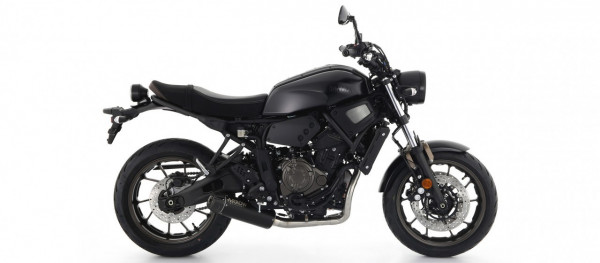 Arrow Rebel Edelstahl Schwarz YAMAHA XSR 700 21-