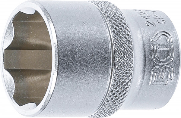 Steckschlüssel-Einsatz Super Lock | Antrieb Innenvierkant 12,5 mm (1/2") | SW 22 mm