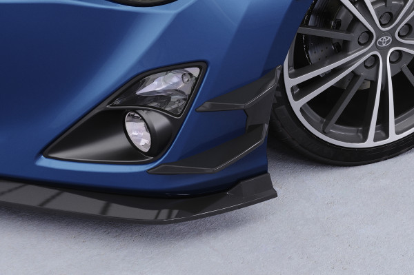 Performance Flaps für Toyota GT86 FP029 Schwarz Strukturiert