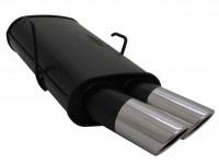 Novus Sportauspuff 2x76mm SR-Design passend für Peugeot 106 Novus Sportauspuff 2x76mm SR-Design passend für Peugeot 106