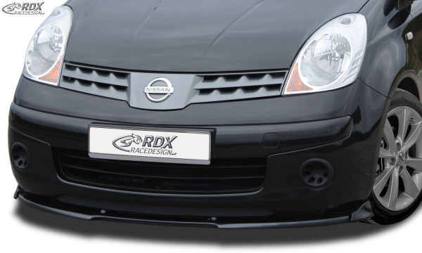 RDX Frontspoiler VARIO-X für NISSAN Note (E11) 2005-2009 Frontlippe Front Ansatz Vorne Spoilerlippe